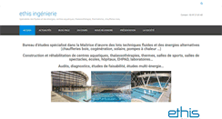 Desktop Screenshot of ethis-ingenierie.fr